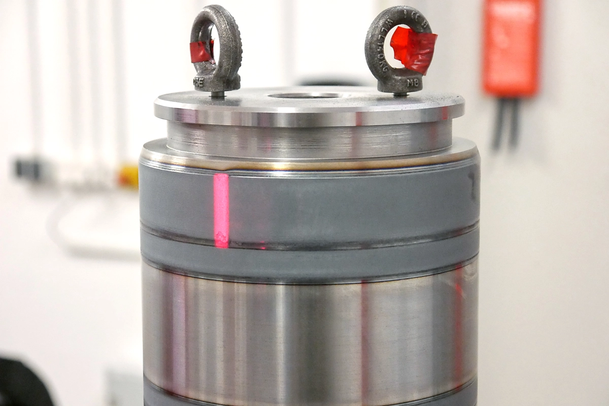 Laserhärten Bauteil Maschinenbauteil