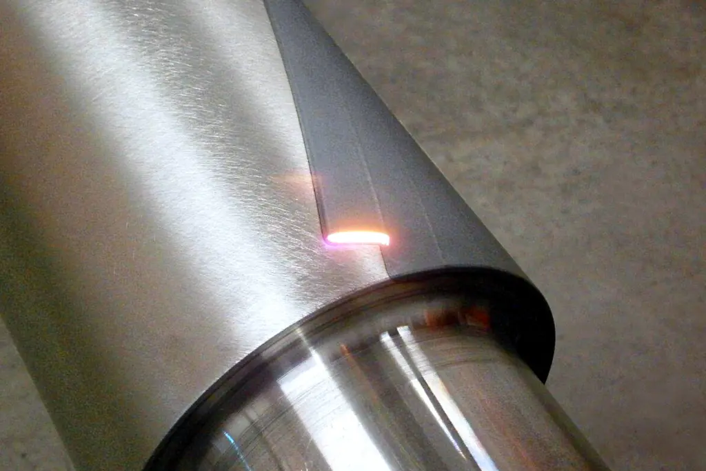 Laserhärten mit einer festen Spurbreite